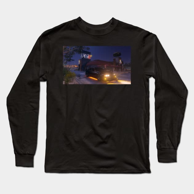 FB's drive thru Long Sleeve T-Shirt by DrRozetta